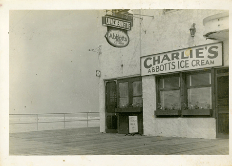 luncheonette and ice cream shop on Avalon Boardwalk