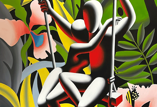 Mark Kostabi - Live at Ocean Galleries in Stone Harbor, NJ