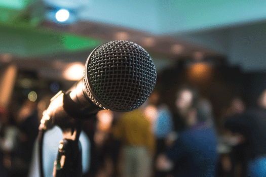 speaker, microphone, lecture, symposium